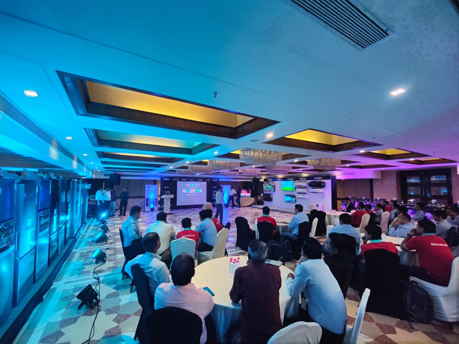 Award and recognition segment at a dealer meet